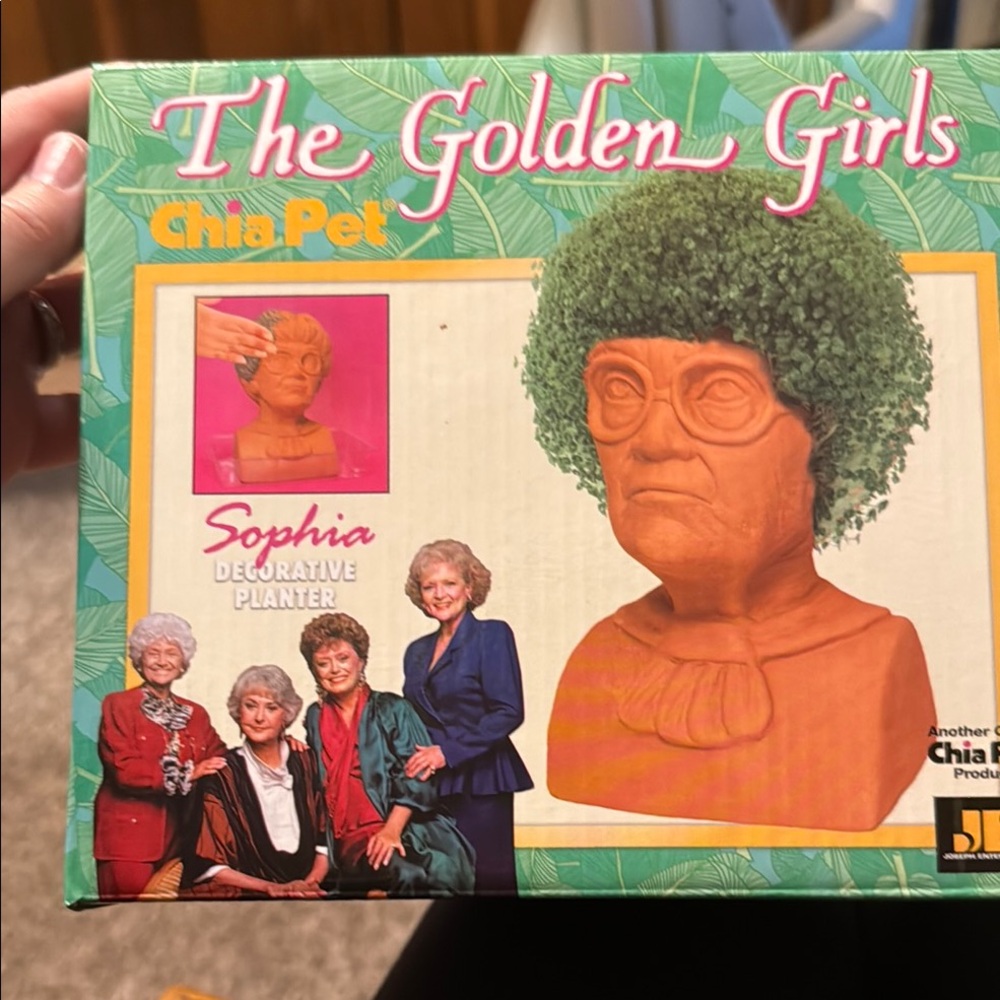 Golden Girls Sophia Chia Pet Planter
